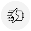 PodBloom charging feature icon