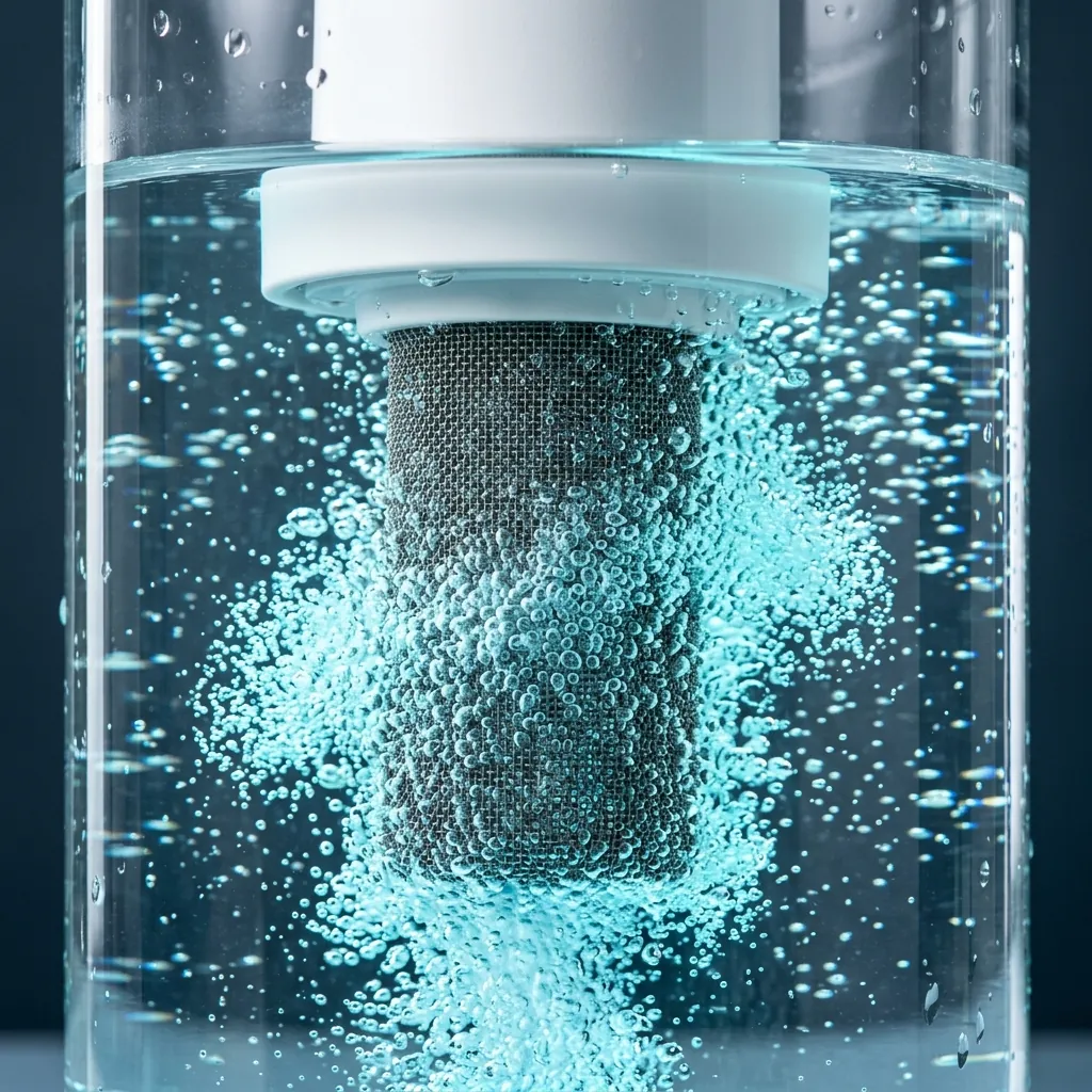 PodBloom Titanium Electrolysis Core Generating Hydroxy Micro-Bubbles